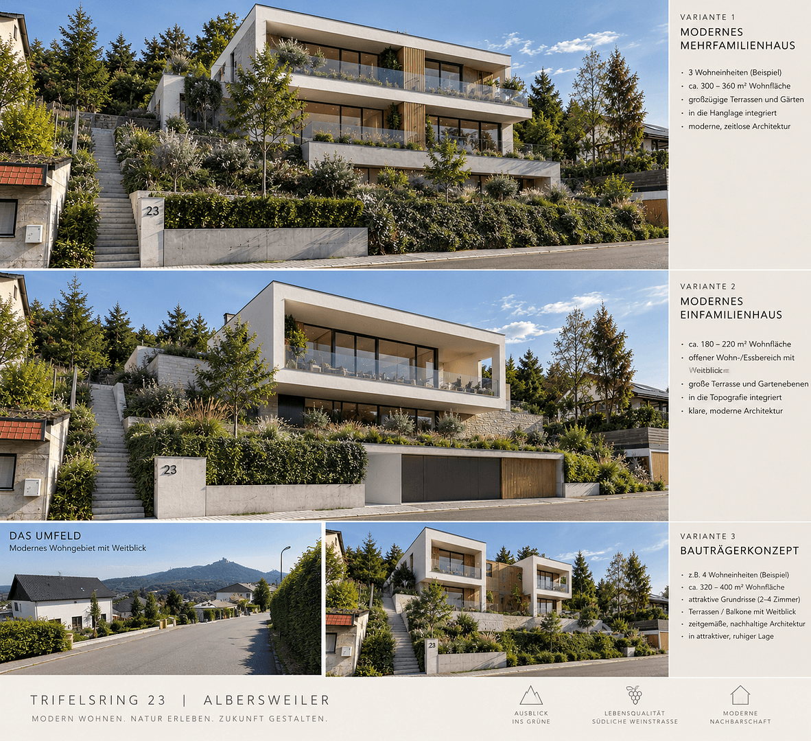 Prodej pozemku 800 m², Trifelsring 23, Albersweiler, Porýní-Falc Prodej pozemku 800 m², Trifelsring 23, Albersweiler, Porýní-Falc