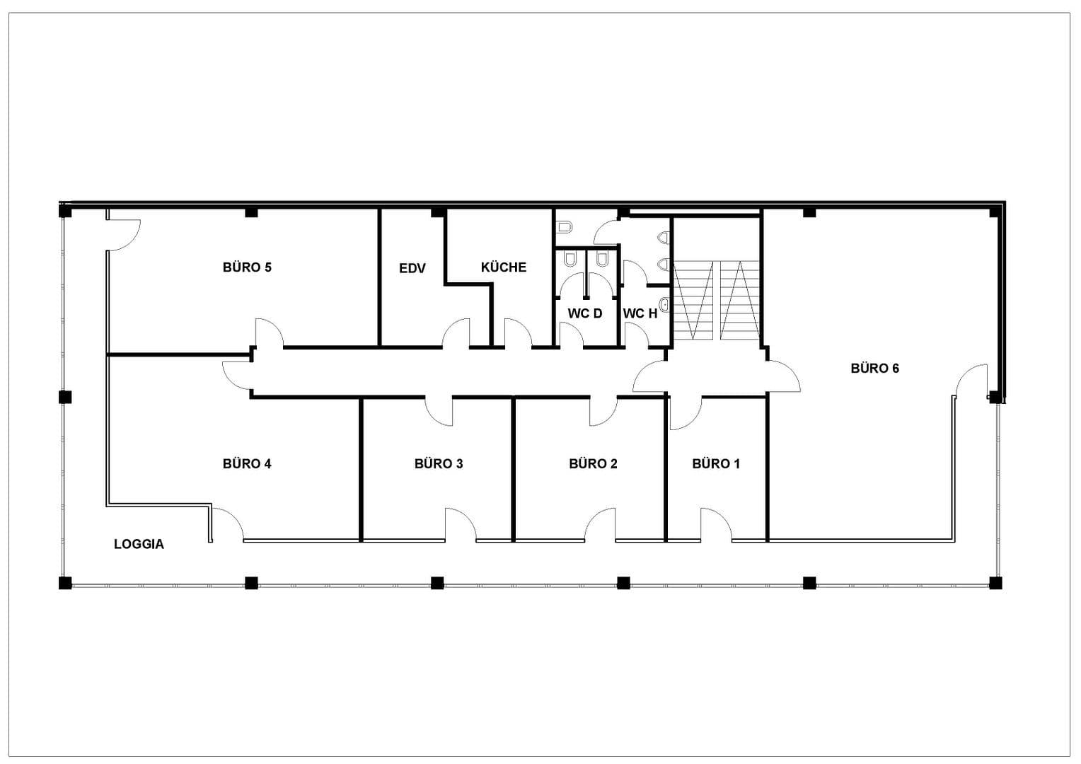 Pronájem kanceláře 300 m², Karl-Schurz-Straße, Paderborn, Severní Porýní-Vestfálsko Pronájem kanceláře 300 m², Karl-Schurz-Straße, Paderborn, Severní Porýní-Vestfálsko