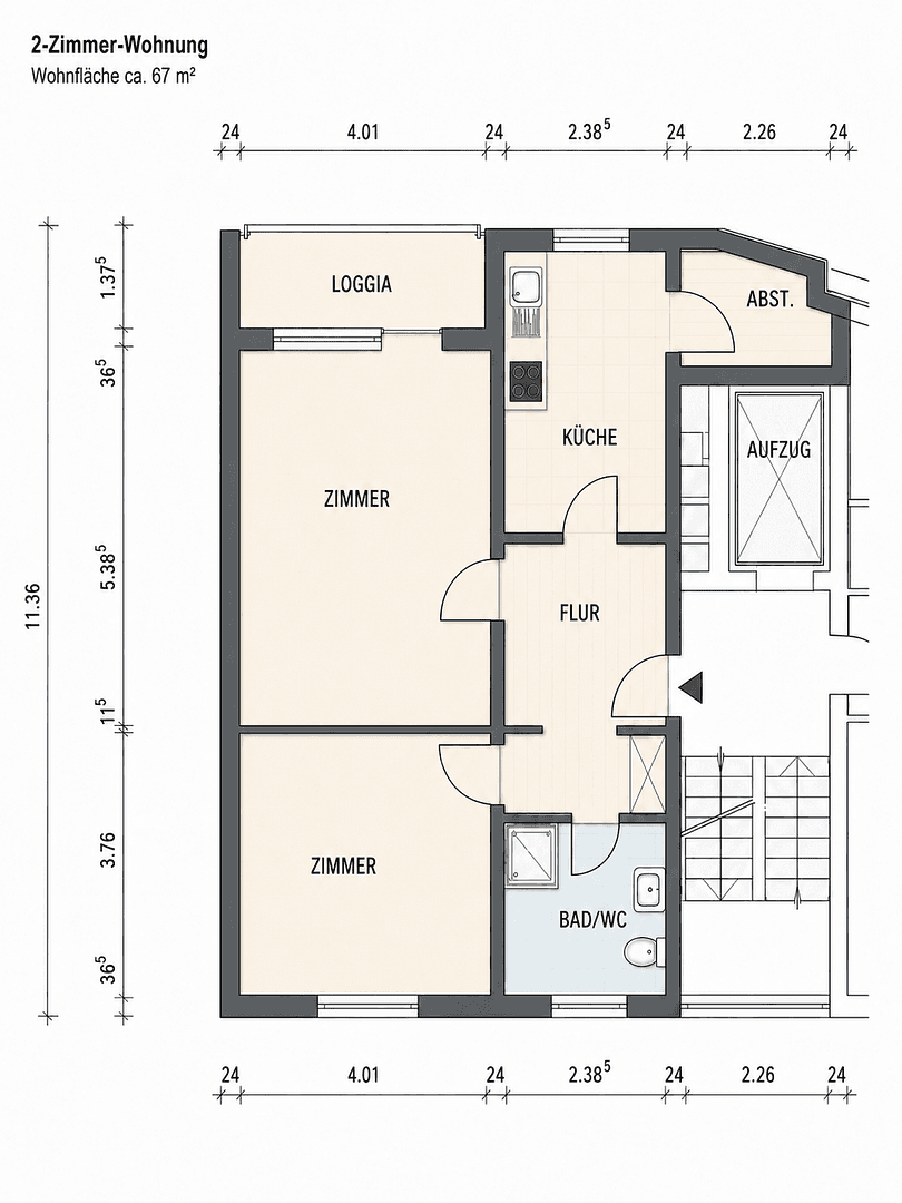 Prodej bytu 2+1 67 m², Zabelsteinstraße 2, Schweinfurt, Bavorsko Prodej bytu 2+1 67 m², Zabelsteinstraße 2, Schweinfurt, Bavorsko
