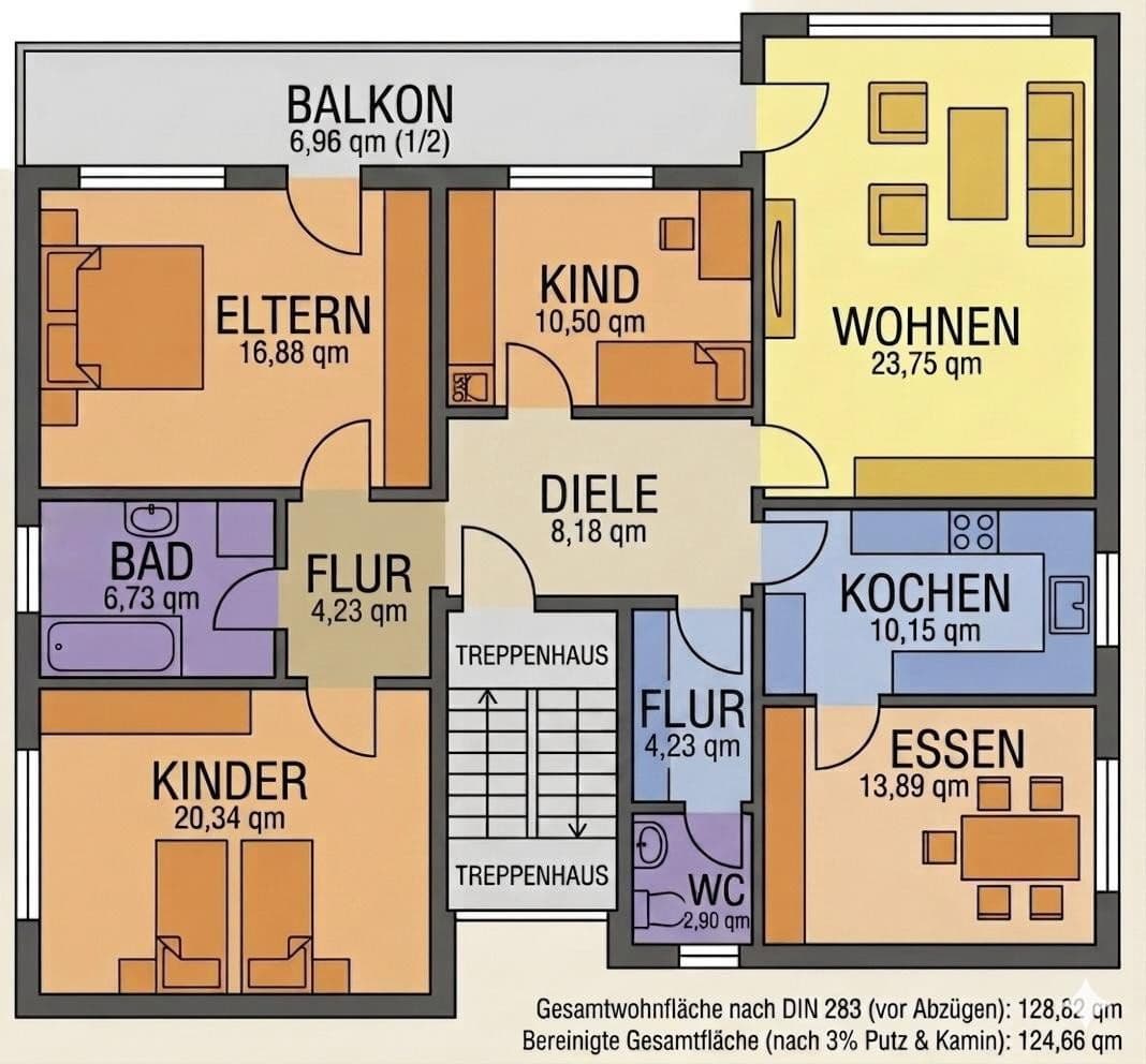 Prodej bytu 5+1 125 m², Bergatreute, Bádensko-Württembersko Prodej bytu 5+1 125 m², Bergatreute, Bádensko-Württembersko