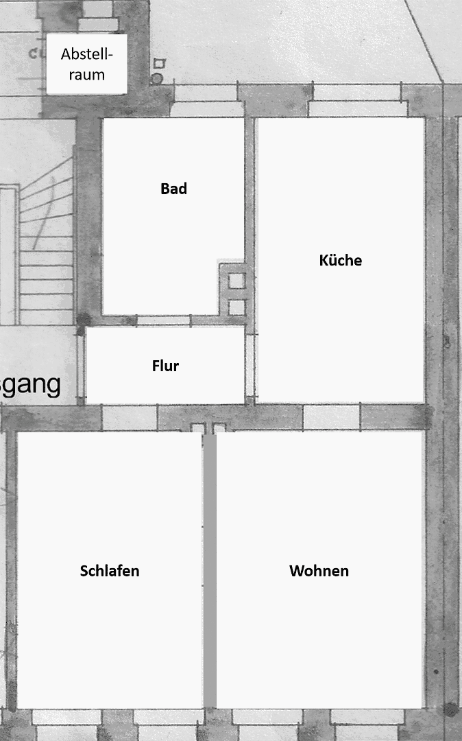 Pronájem bytu 2+1 55 m², Gutenbergstrasse 25, Fürth, Bavorsko Pronájem bytu 2+1 55 m², Gutenbergstrasse 25, Fürth, Bavorsko