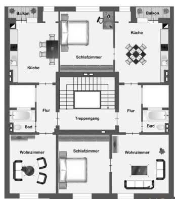 Prodej bytu 2+1 61 m², Düsseldorf, Severní Porýní-Vestfálsko Prodej bytu 2+1 61 m², Düsseldorf, Severní Porýní-Vestfálsko