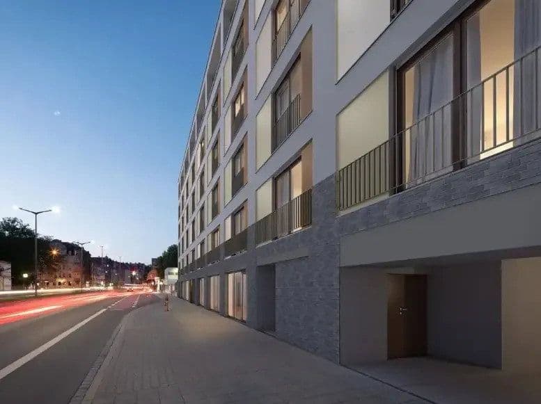 Pronájem bytu 1+1 27 m², Maximilianstr. 43, Nürnberg, Bavorsko Pronájem bytu 1+1 27 m², Maximilianstr. 43, Nürnberg, Bavorsko