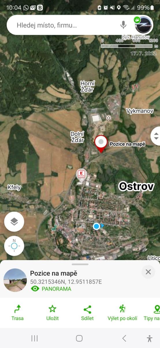 Pronájem garáže 19 m², Ostrov, Karlovarský kraj Pronájem garáže 19 m², Ostrov, Karlovarský kraj
