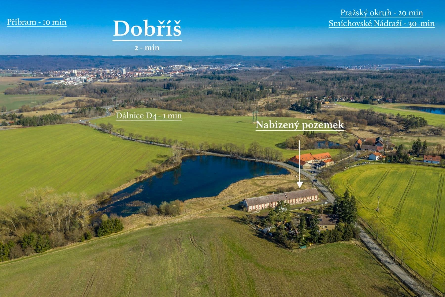 Prodej pozemku 1.186 m², Svaté Pole, Středočeský kraj Prodej pozemku 1.186 m², Svaté Pole, Středočeský kraj