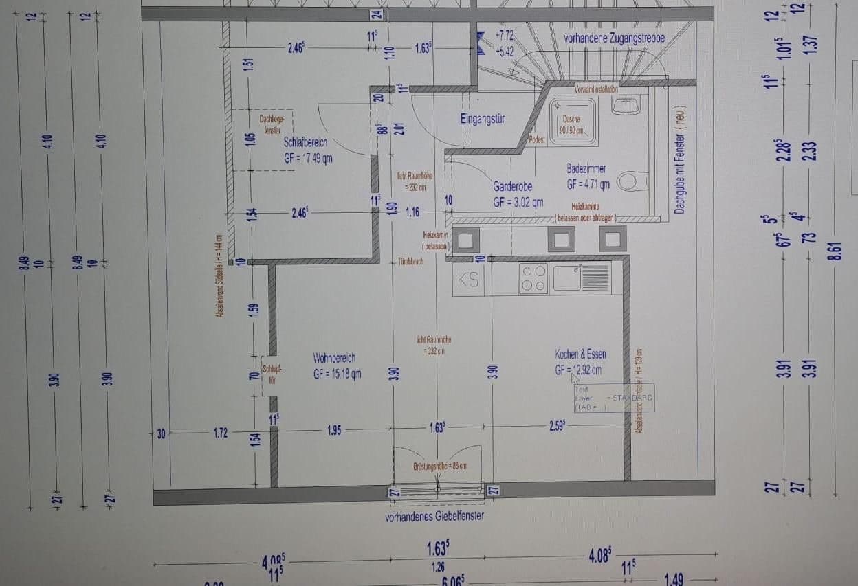 Pronájem bytu 1+kk 50 m², Eching, Bavorsko Pronájem bytu 1+kk 50 m², Eching, Bavorsko