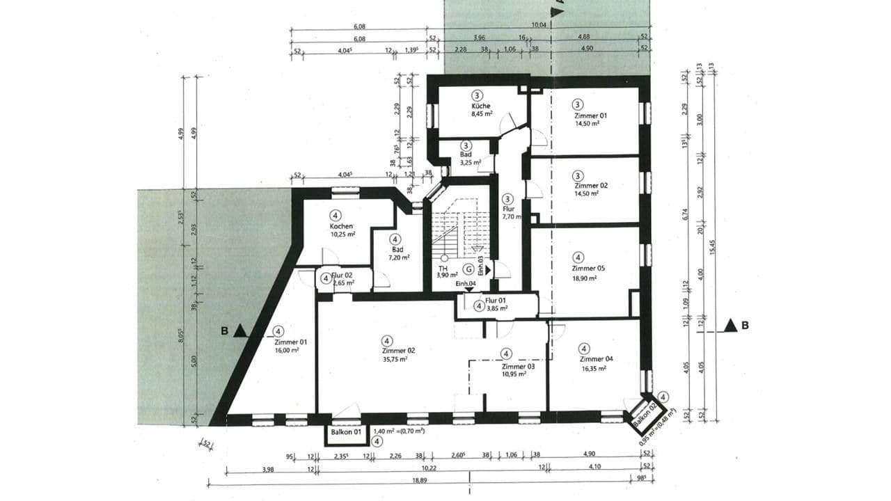 Prodej bytu 5+1 123 m², Lange Rötterstr. 24, Mannheim, Bádensko-Württembersko Prodej bytu 5+1 123 m², Lange Rötterstr. 24, Mannheim, Bádensko-Württembersko