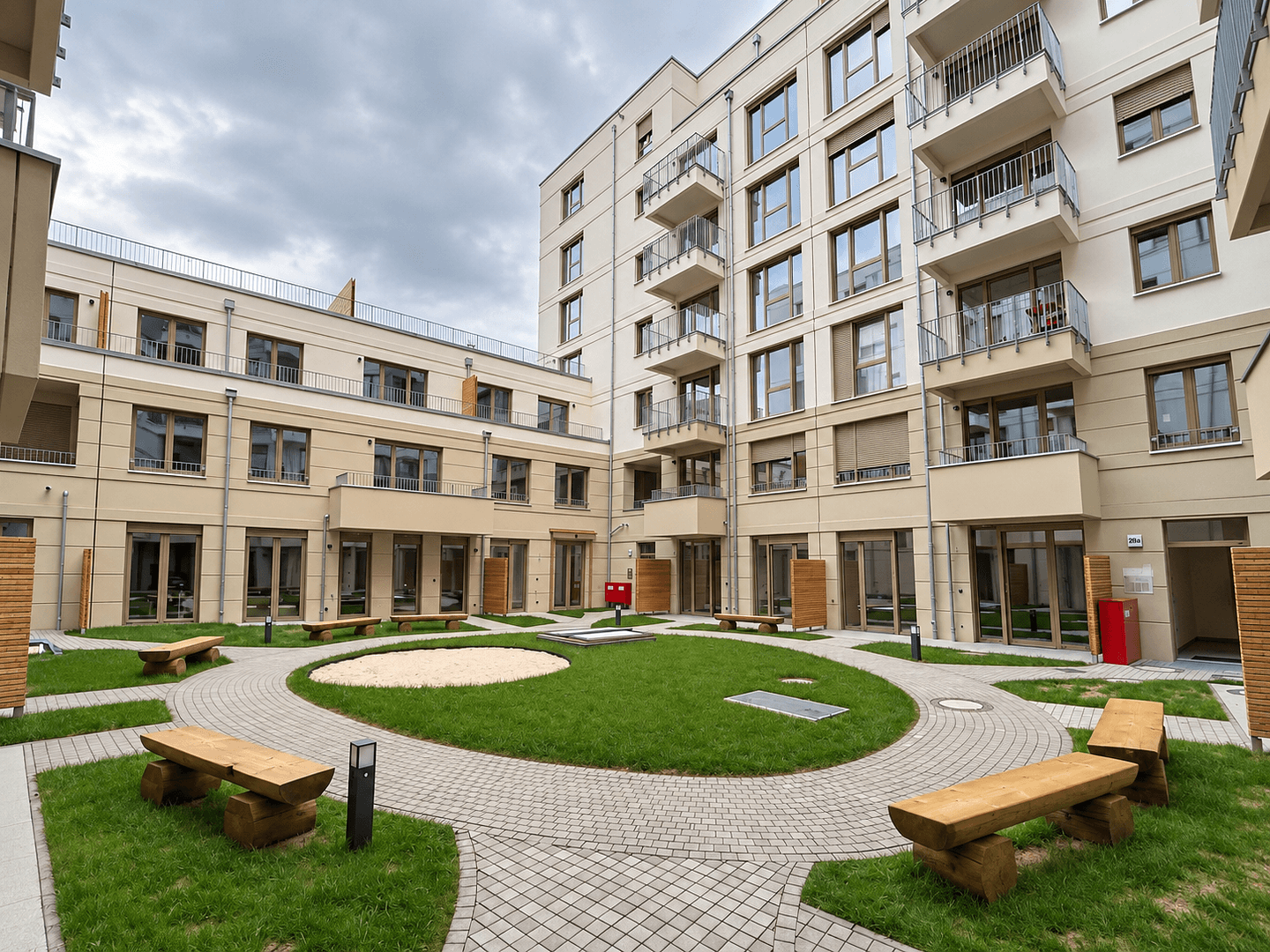 Pronájem bytu 3+1 66 m², Malmöer Straße 28, Berlin, Berlín Pronájem bytu 3+1 66 m², Malmöer Straße 28, Berlin, Berlín