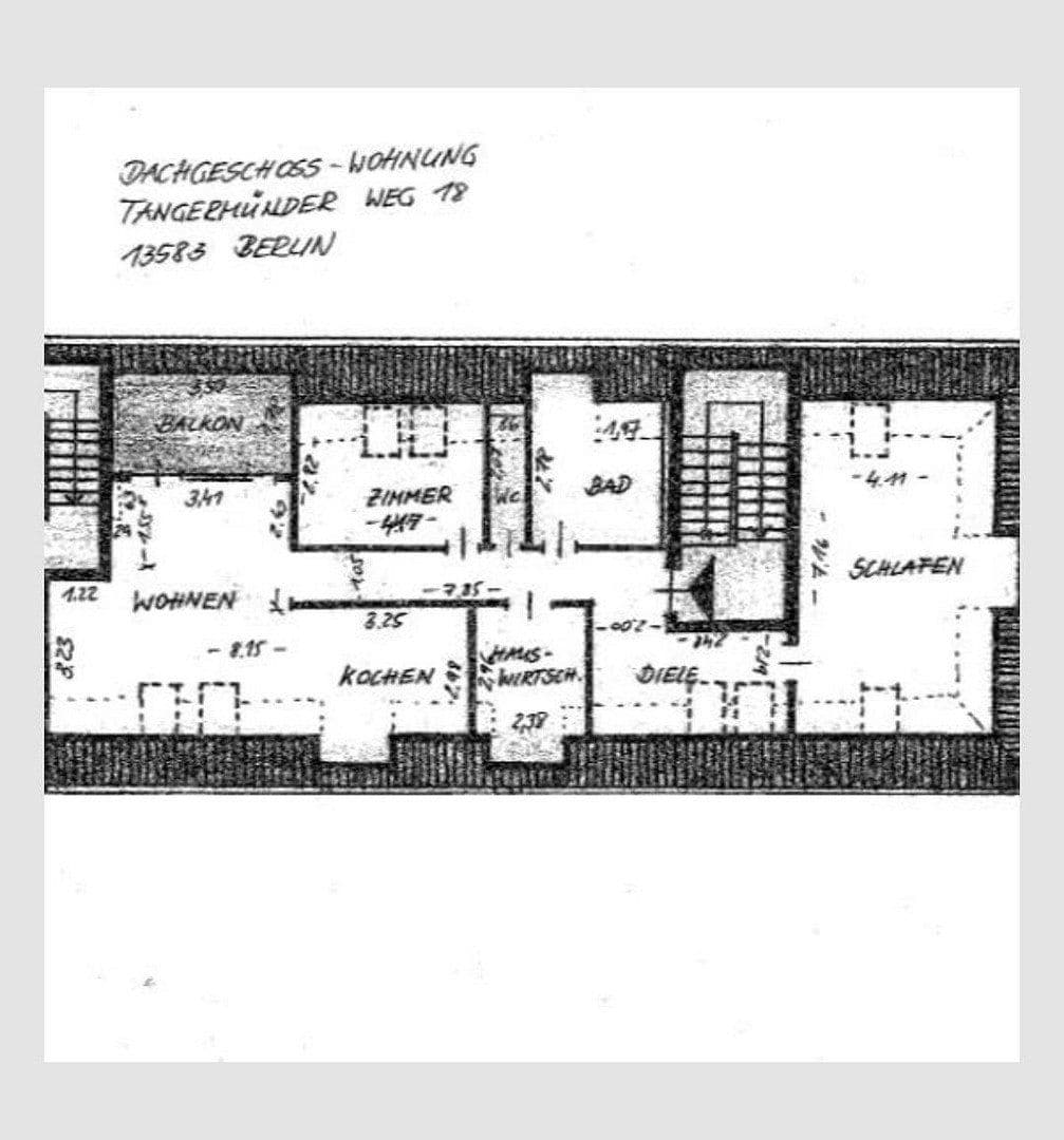 Prodej bytu 3+kk 100 m², Tangermünder Weg 18, Berlin, Berlín Prodej bytu 3+kk 100 m², Tangermünder Weg 18, Berlin, Berlín