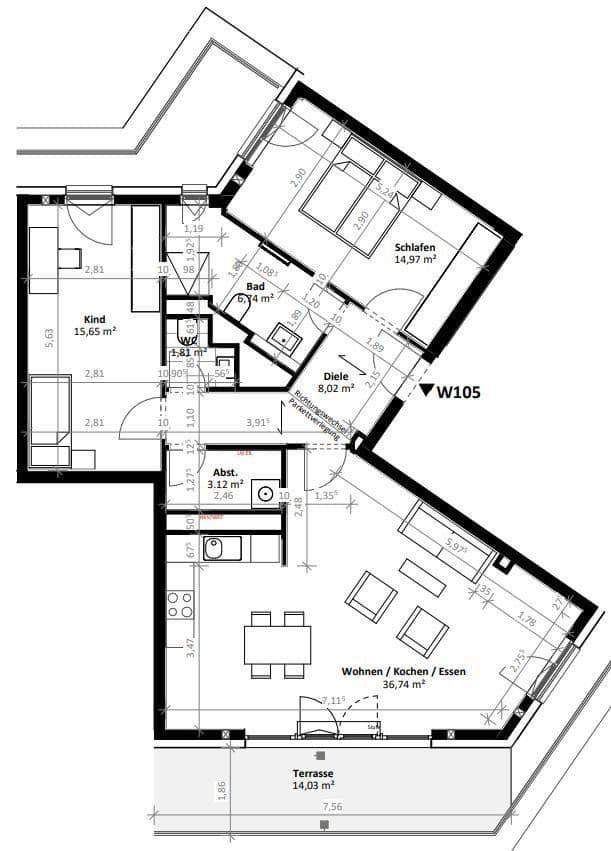 Prodej bytu 3+1 95 m², Schönefeld, Braniborsko Prodej bytu 3+1 95 m², Schönefeld, Braniborsko