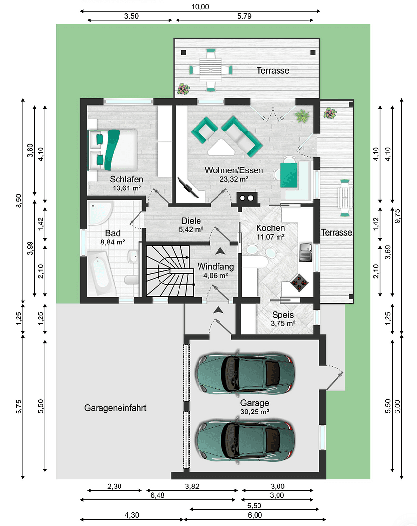 Prodej domu 225 m², pozemek 754 m², Bruckberg, Bavorsko Prodej domu 225 m², pozemek 754 m², Bruckberg, Bavorsko