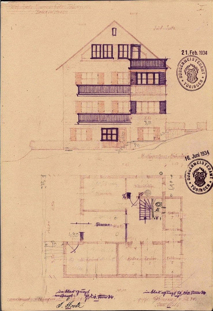 Prodej domu 198 m², pozemek 534 m², Brückenstraße 4, Tübingen, Bádensko-Württembersko Prodej domu 198 m², pozemek 534 m², Brückenstraße 4, Tübingen, Bádensko-Württembersko
