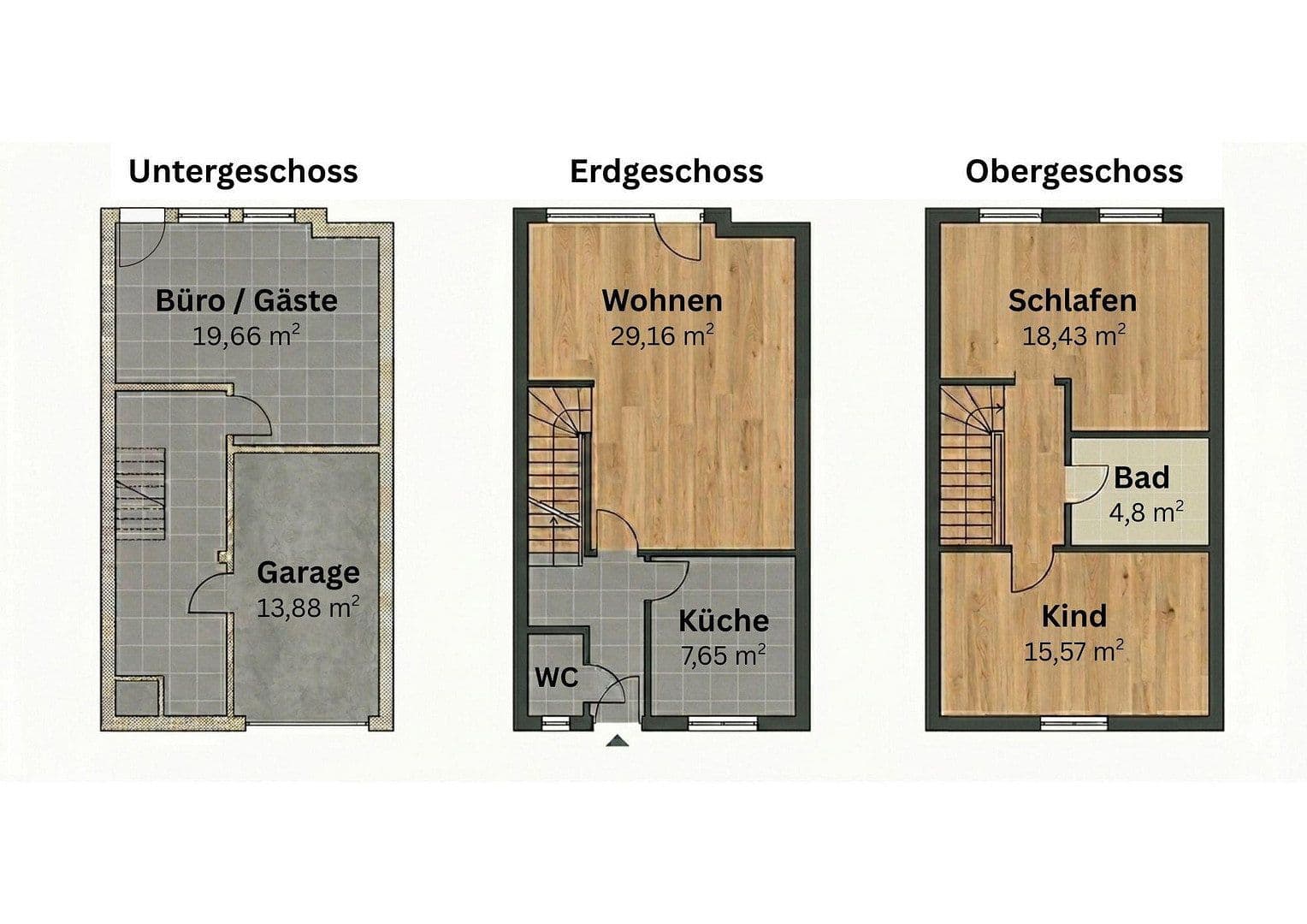 Prodej domu 105 m², pozemek 247 m², Delmenhorst, Dolní Sasko Prodej domu 105 m², pozemek 247 m², Delmenhorst, Dolní Sasko