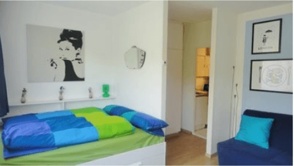 Pronájem bytu 1+1 29 m², Berlin, Berlín Pronájem bytu 1+1 29 m², Berlin, Berlín