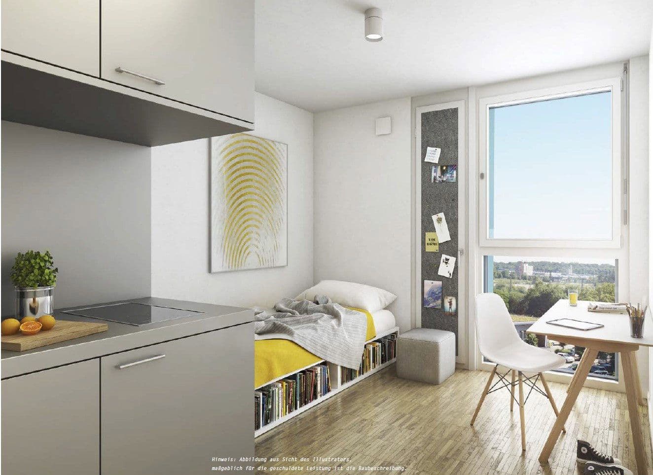 Pronájem bytu 1+1 20 m², Landsberger Strasse 441, München, Bavorsko Pronájem bytu 1+1 20 m², Landsberger Strasse 441, München, Bavorsko