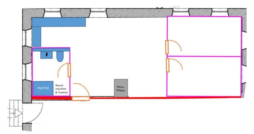 Pronájem bytu 3+1 71 m², Römerstraße 5a, Worms, Porýní-Falc Pronájem bytu 3+1 71 m², Römerstraße 5a, Worms, Porýní-Falc