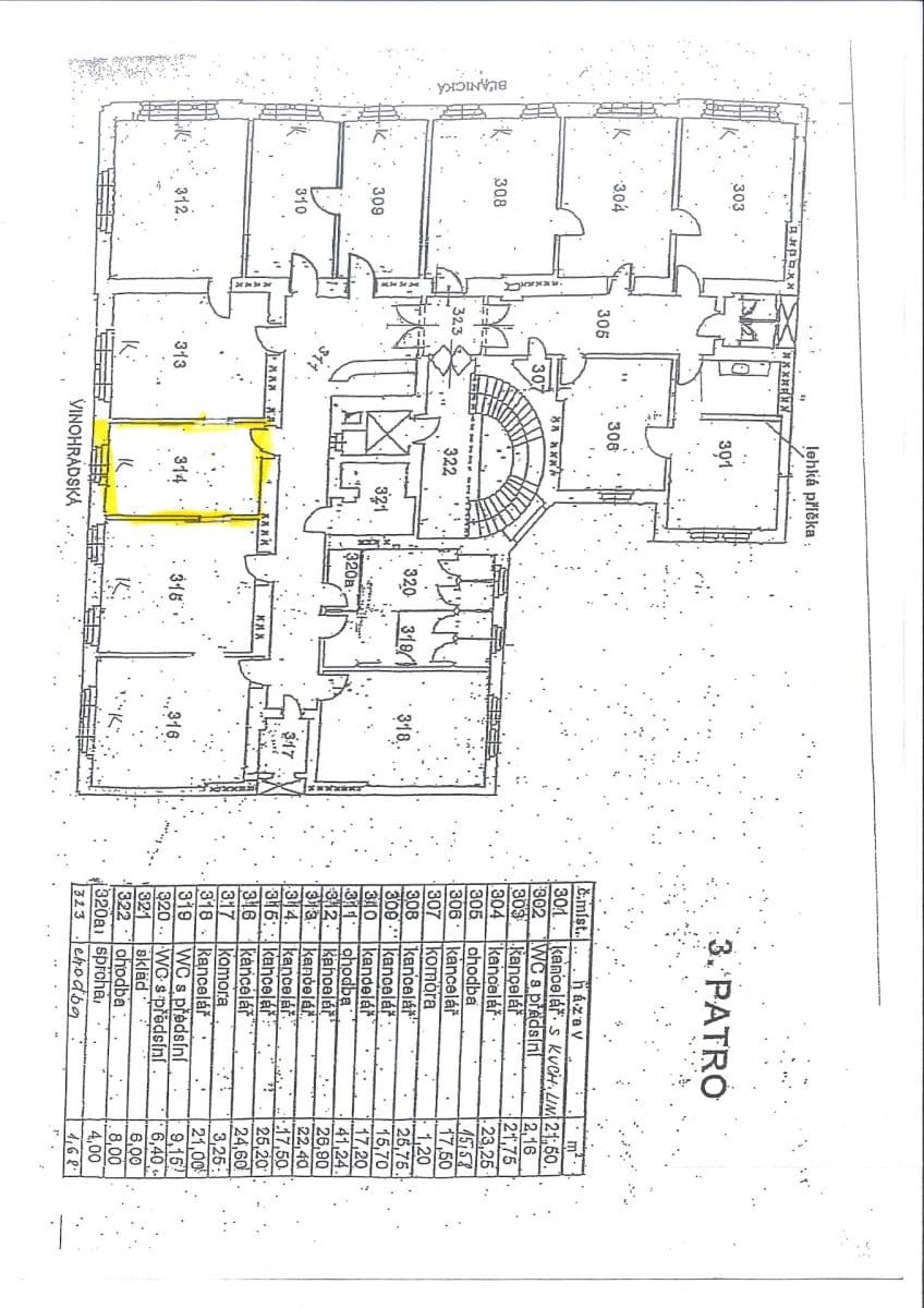 Pronájem kanceláře 17 m², Blanická, Praha, Praha Pronájem kanceláře 17 m², Blanická, Praha, Praha