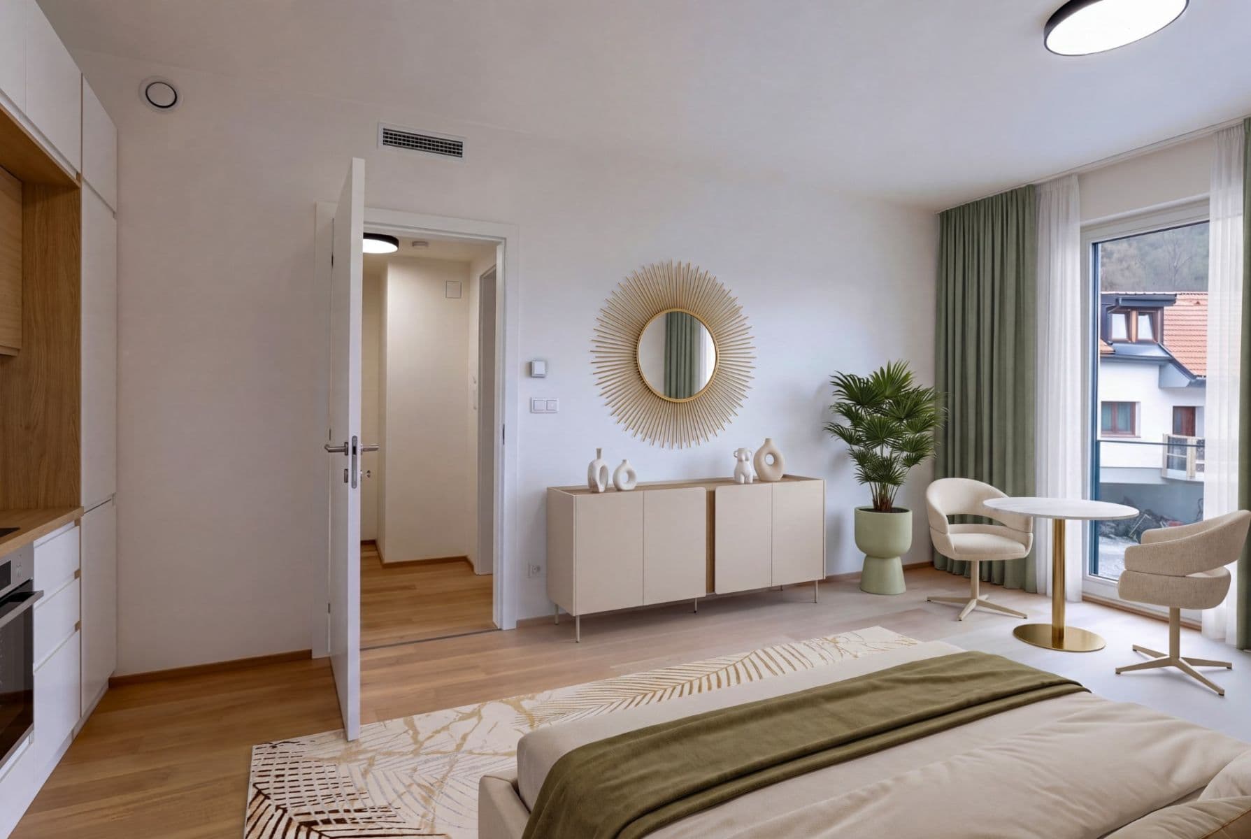 Pronájem bytu 1+kk 31 m², Lysolajské údolí, Praha, Praha Pronájem bytu 1+kk 31 m², Lysolajské údolí, Praha, Praha