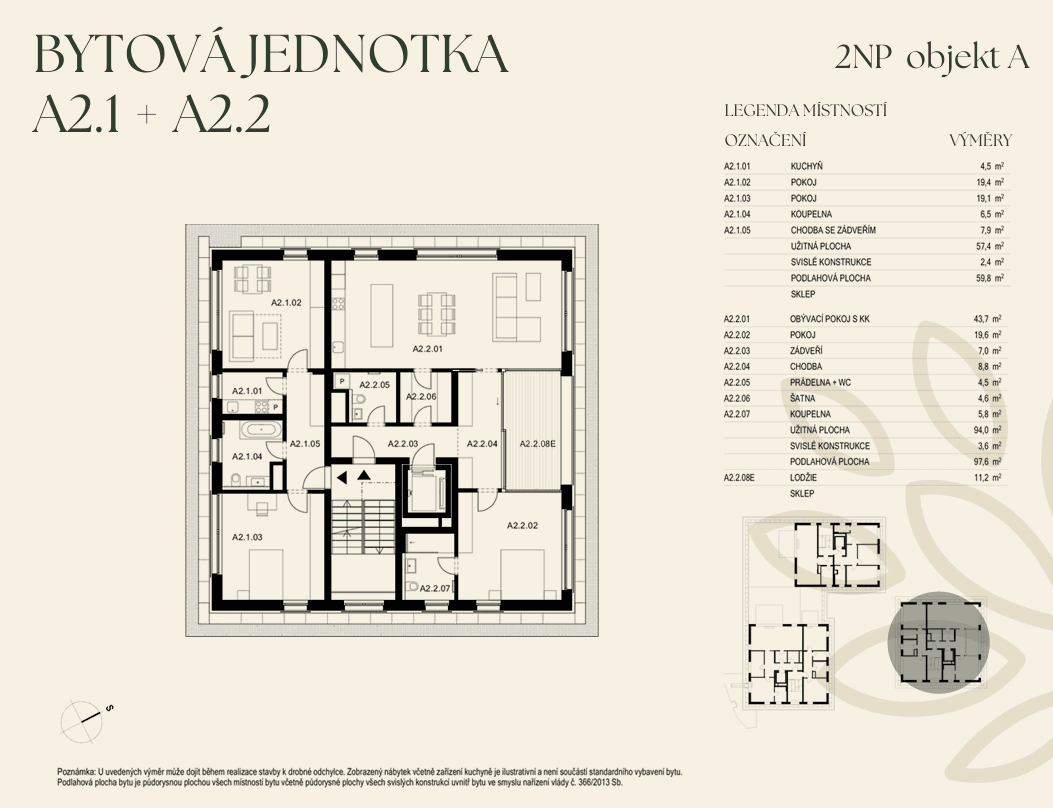 Prodej bytu 4+kk 157 m², U Starého židovského hřbitova, Praha, Praha Prodej bytu 4+kk 157 m², U Starého židovského hřbitova, Praha, Praha