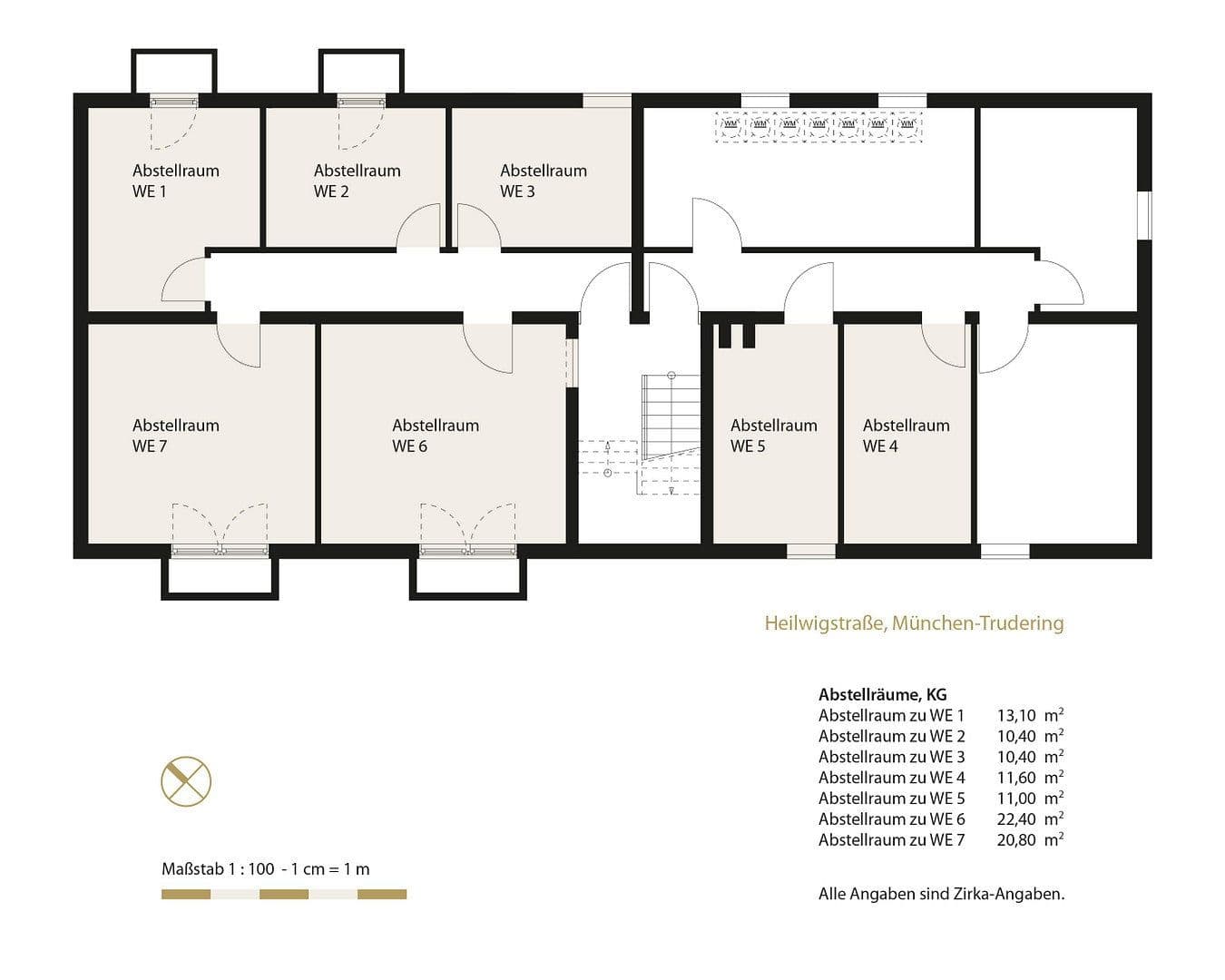 Pronájem bytu 3+1 81 m², Heilwigstraße 19, München-Trudering, Bavorsko Pronájem bytu 3+1 81 m², Heilwigstraße 19, München-Trudering, Bavorsko