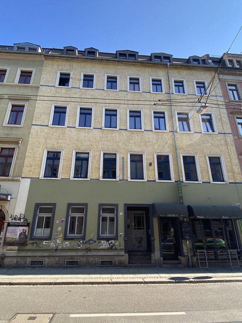 Pronájem bytu 1+1 23 m², Görlitzer Straße 4, Dresden, Sasko Pronájem bytu 1+1 23 m², Görlitzer Straße 4, Dresden, Sasko