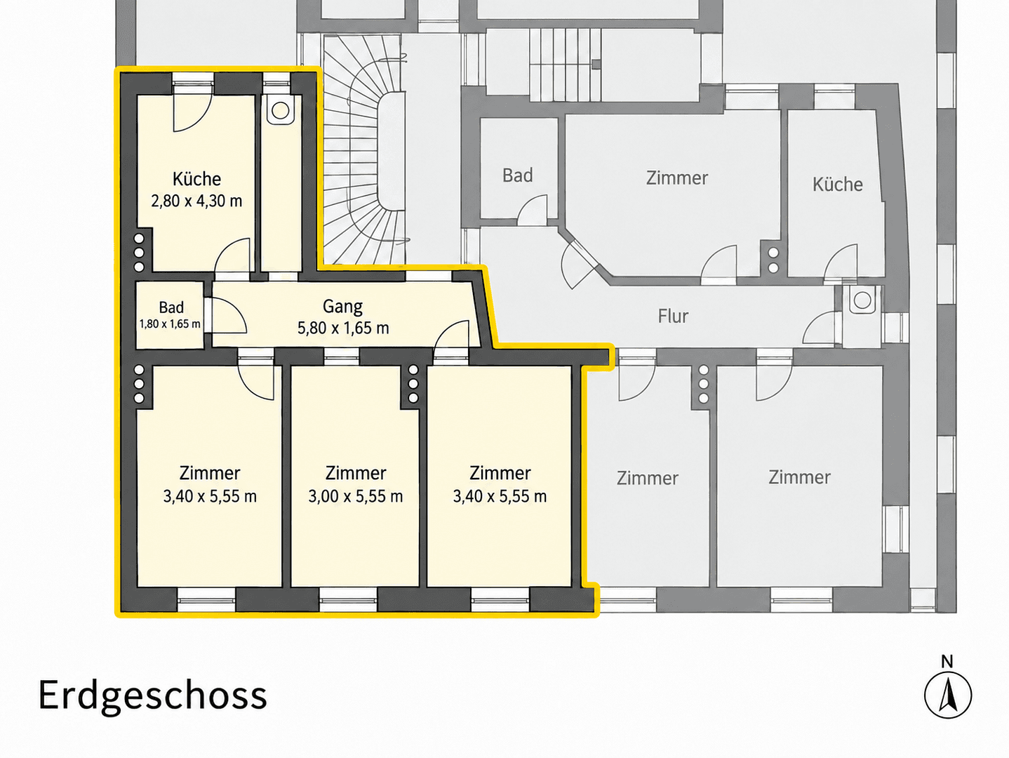 Prodej bytu 3+1 86 m², Guldeinstr. 48, München, Bavorsko Prodej bytu 3+1 86 m², Guldeinstr. 48, München, Bavorsko
