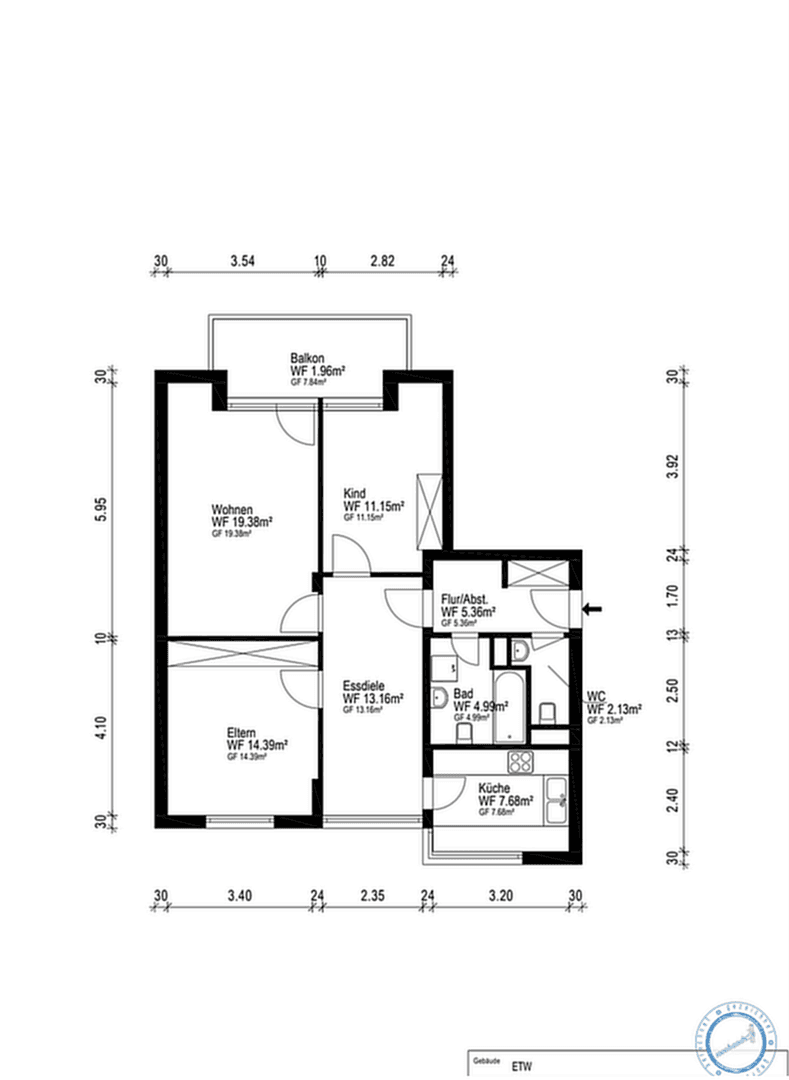 Prodej bytu 3+1 81 m², Bremerhaven, Bremen Prodej bytu 3+1 81 m², Bremerhaven, Bremen