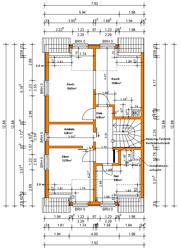 Pronájem domu 190 m², pozemek 500 m², Hamburg, Hamburg Pronájem domu 190 m², pozemek 500 m², Hamburg, Hamburg