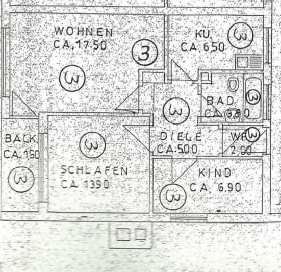 Pronájem bytu 3+1 57 m², Buchnerstrasse 21, Ingolstadt, Bavorsko Pronájem bytu 3+1 57 m², Buchnerstrasse 21, Ingolstadt, Bavorsko