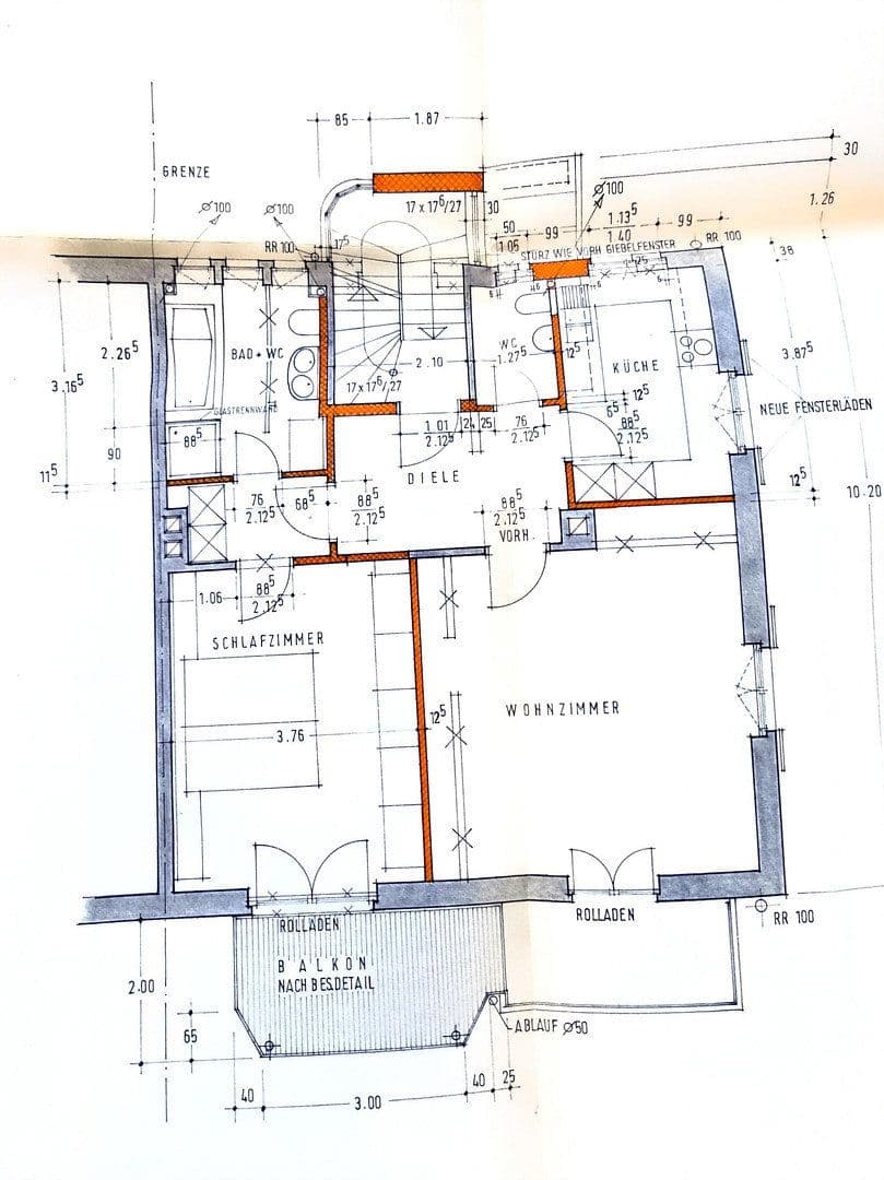 Pronájem bytu 2+kk 80 m², Nürnberg, Bavorsko Pronájem bytu 2+kk 80 m², Nürnberg, Bavorsko