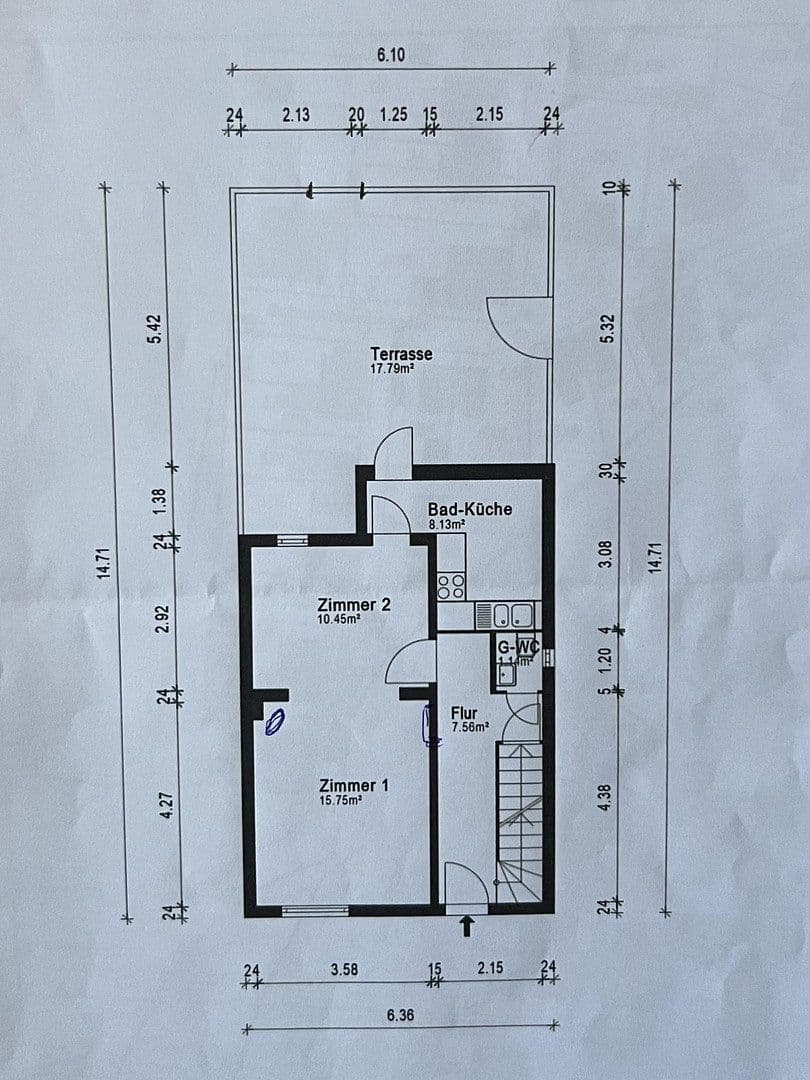 Prodej domu 104 m², pozemek 442 m², Essen, Severní Porýní-Vestfálsko Prodej domu 104 m², pozemek 442 m², Essen, Severní Porýní-Vestfálsko