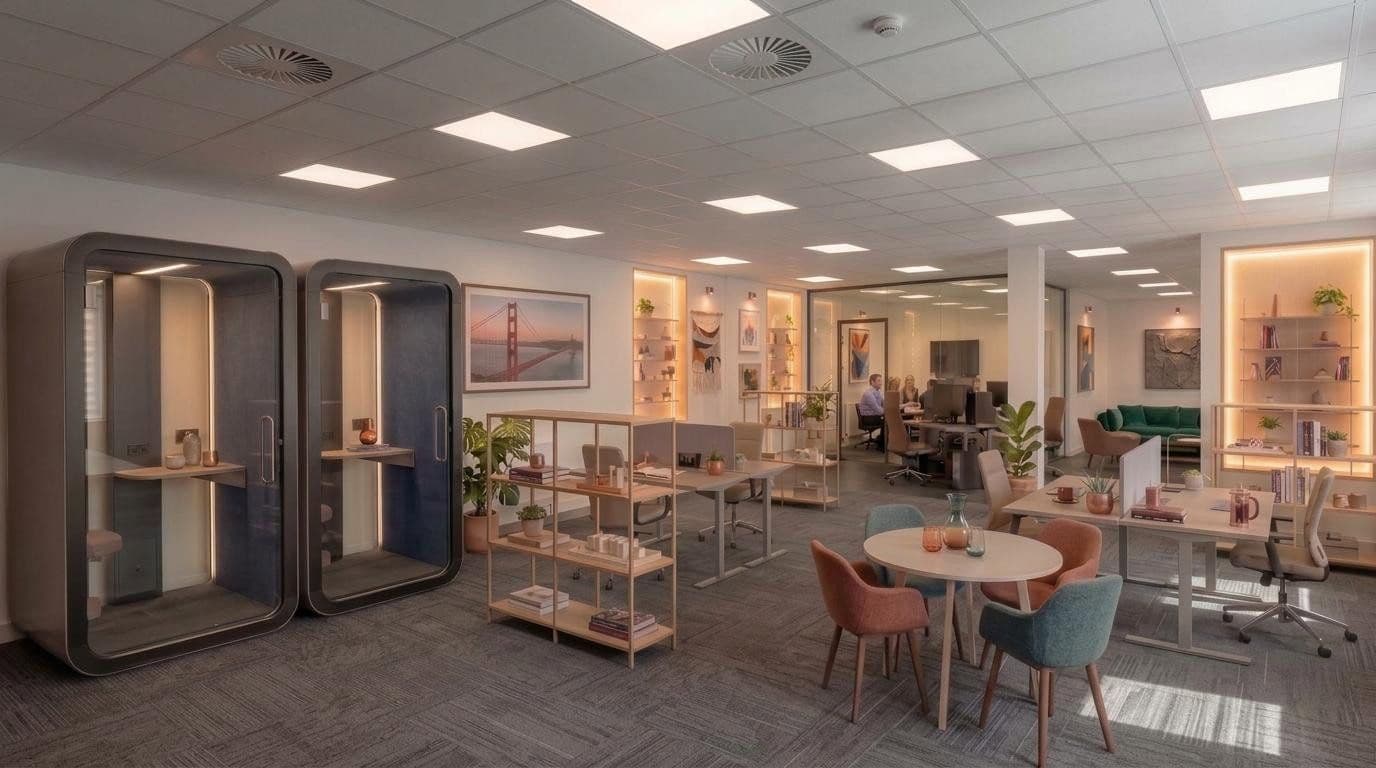Pronájem kanceláře 210 m², Aschaffenburg, Bavorsko Pronájem kanceláře 210 m², Aschaffenburg, Bavorsko