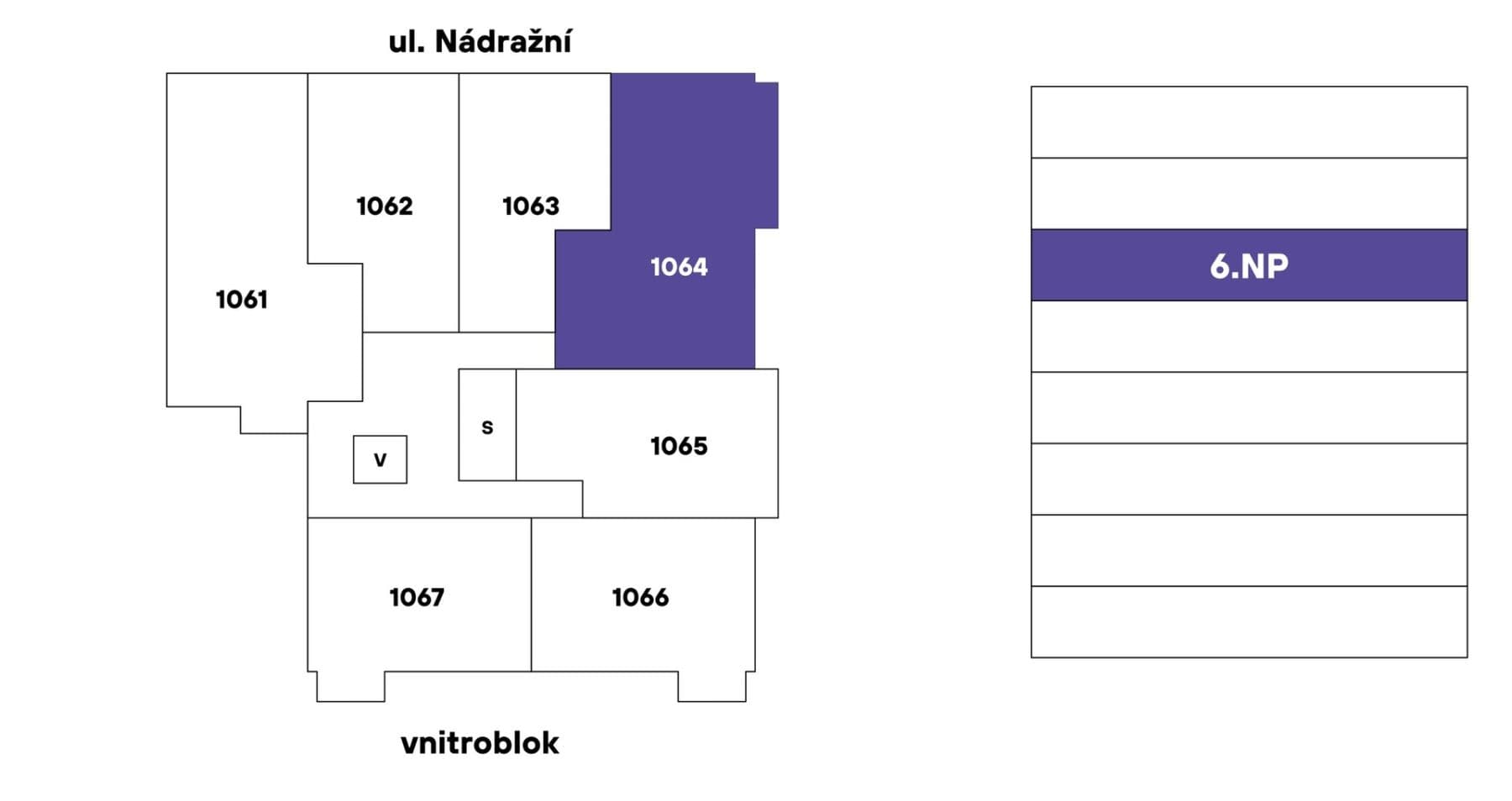 Prodej bytu 3+kk 72 m², Nádražní, Praha, Praha Prodej bytu 3+kk 72 m², Nádražní, Praha, Praha
