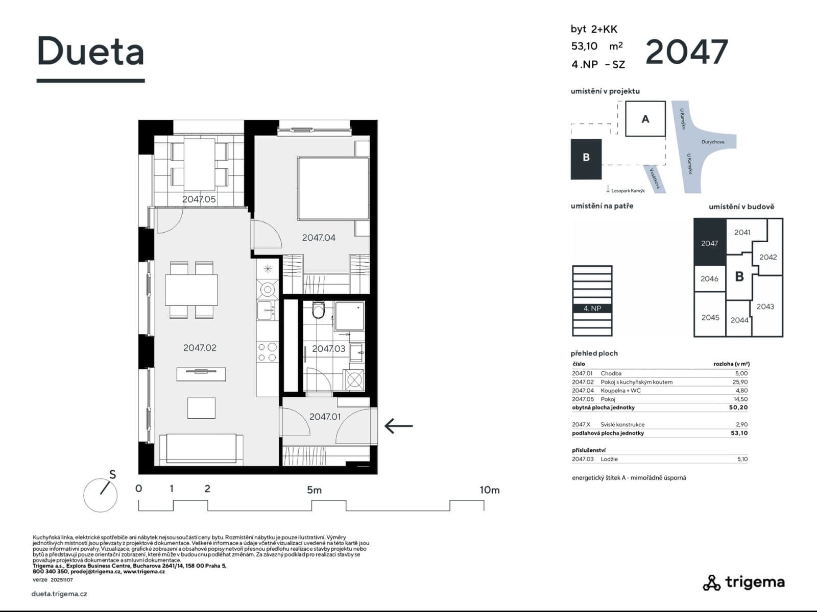 Prodej bytu 2+kk 50 m², Vosátkova, Praha, Praha Prodej bytu 2+kk 50 m², Vosátkova, Praha, Praha