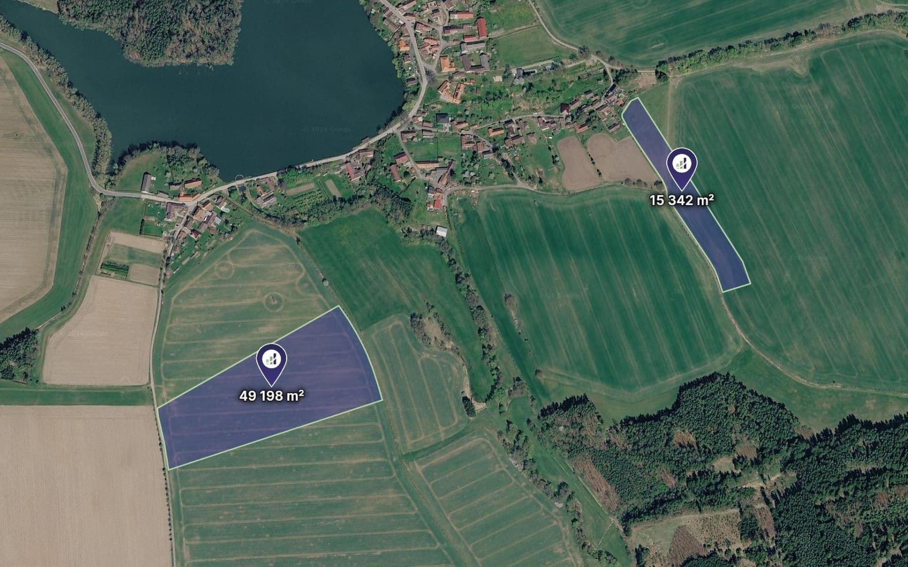 Prodej pozemku 64.540 m², Borovany, Jihočeský kraj Prodej pozemku 64.540 m², Borovany, Jihočeský kraj