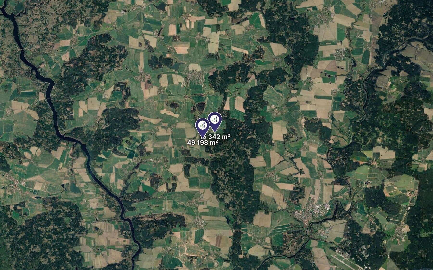 Prodej pozemku 64.540 m², Borovany, Jihočeský kraj Prodej pozemku 64.540 m², Borovany, Jihočeský kraj