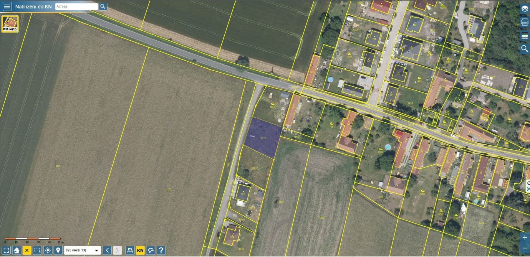 Prodej pozemku 835 m², Ohaře, Středočeský kraj Prodej pozemku 835 m², Ohaře, Středočeský kraj