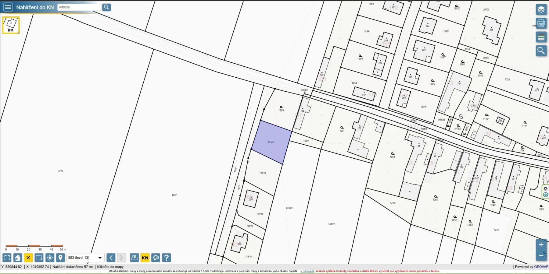 Prodej pozemku 835 m², Ohaře, Středočeský kraj Prodej pozemku 835 m², Ohaře, Středočeský kraj