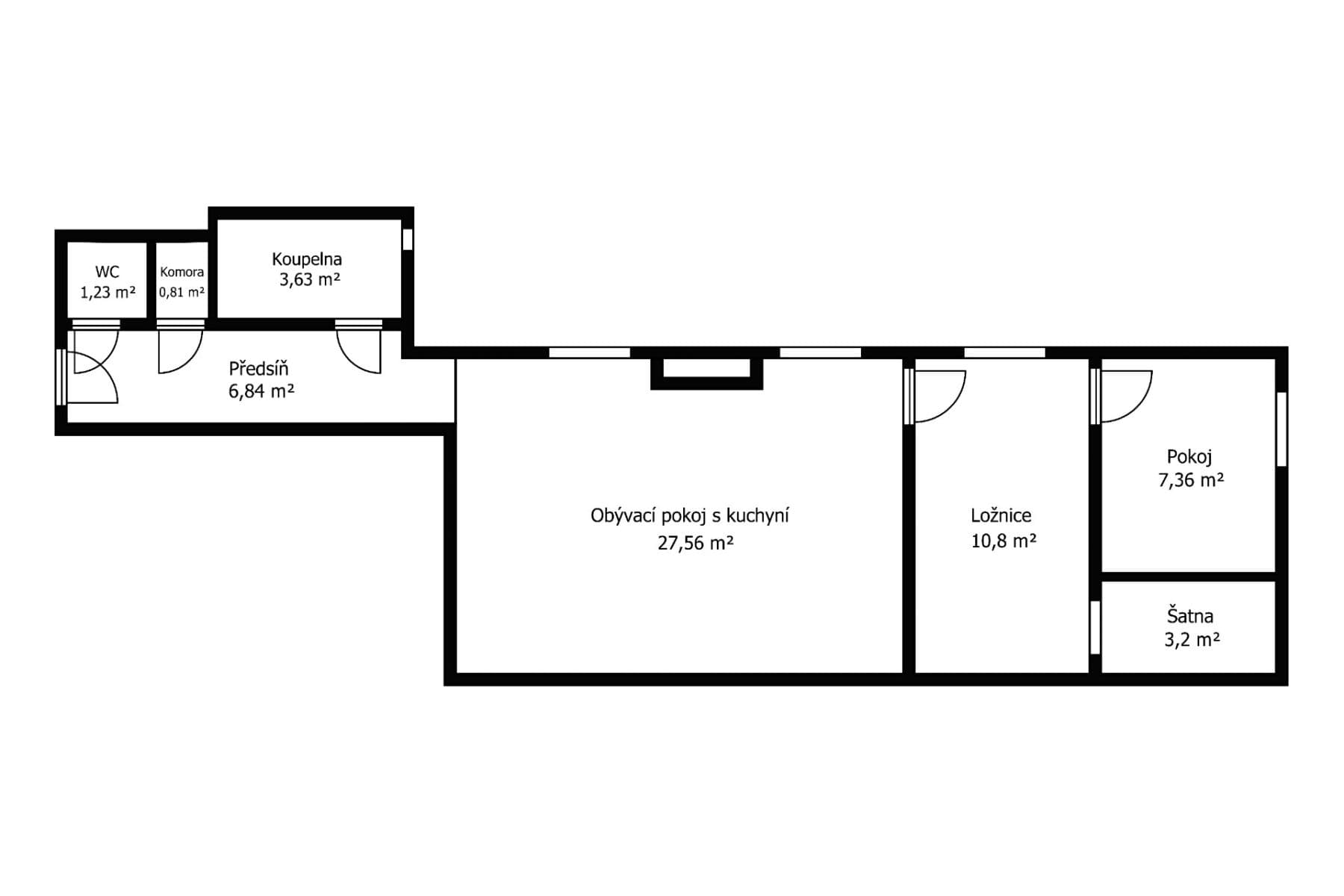 Prodej bytu 3+kk 61 m², Paní Zdislavy, Česká Lípa, Liberecký kraj Prodej bytu 3+kk 61 m², Paní Zdislavy, Česká Lípa, Liberecký kraj
