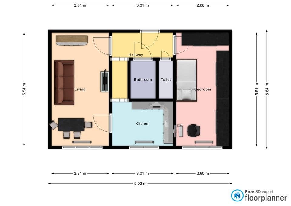 Prodej bytu 2+1 51 m², Malovická, Praha, Praha Prodej bytu 2+1 51 m², Malovická, Praha, Praha