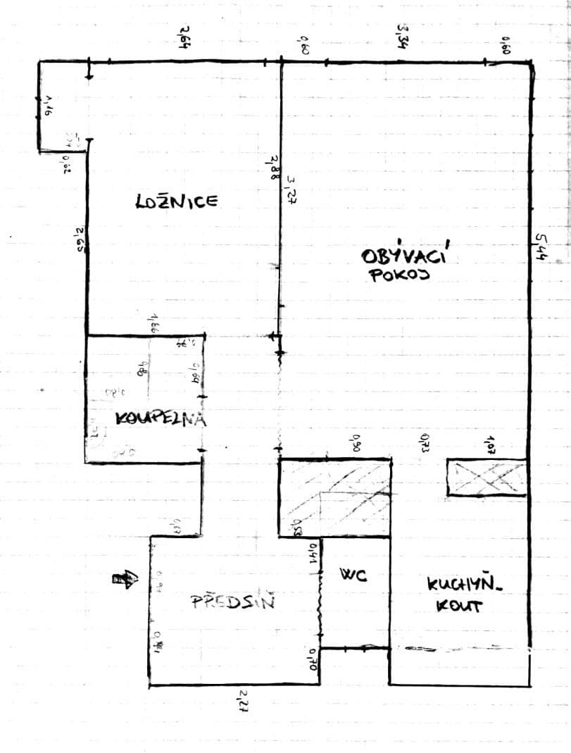 Pronájem bytu 2+kk 47 m², Šlikova, Praha, Praha Pronájem bytu 2+kk 47 m², Šlikova, Praha, Praha