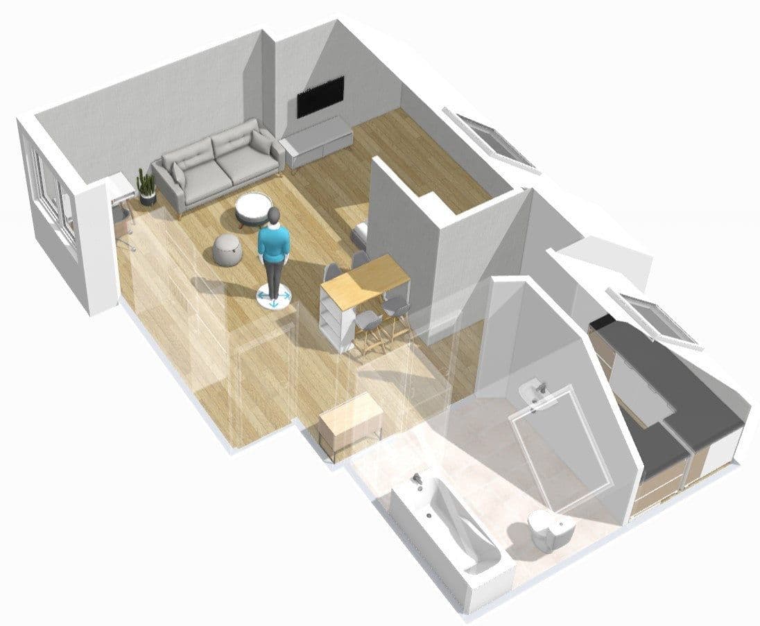 Pronájem bytu 1+kk 40 m², Herforder Straße 209, Bielefeld, Severní Porýní-Vestfálsko Pronájem bytu 1+kk 40 m², Herforder Straße 209, Bielefeld, Severní Porýní-Vestfálsko