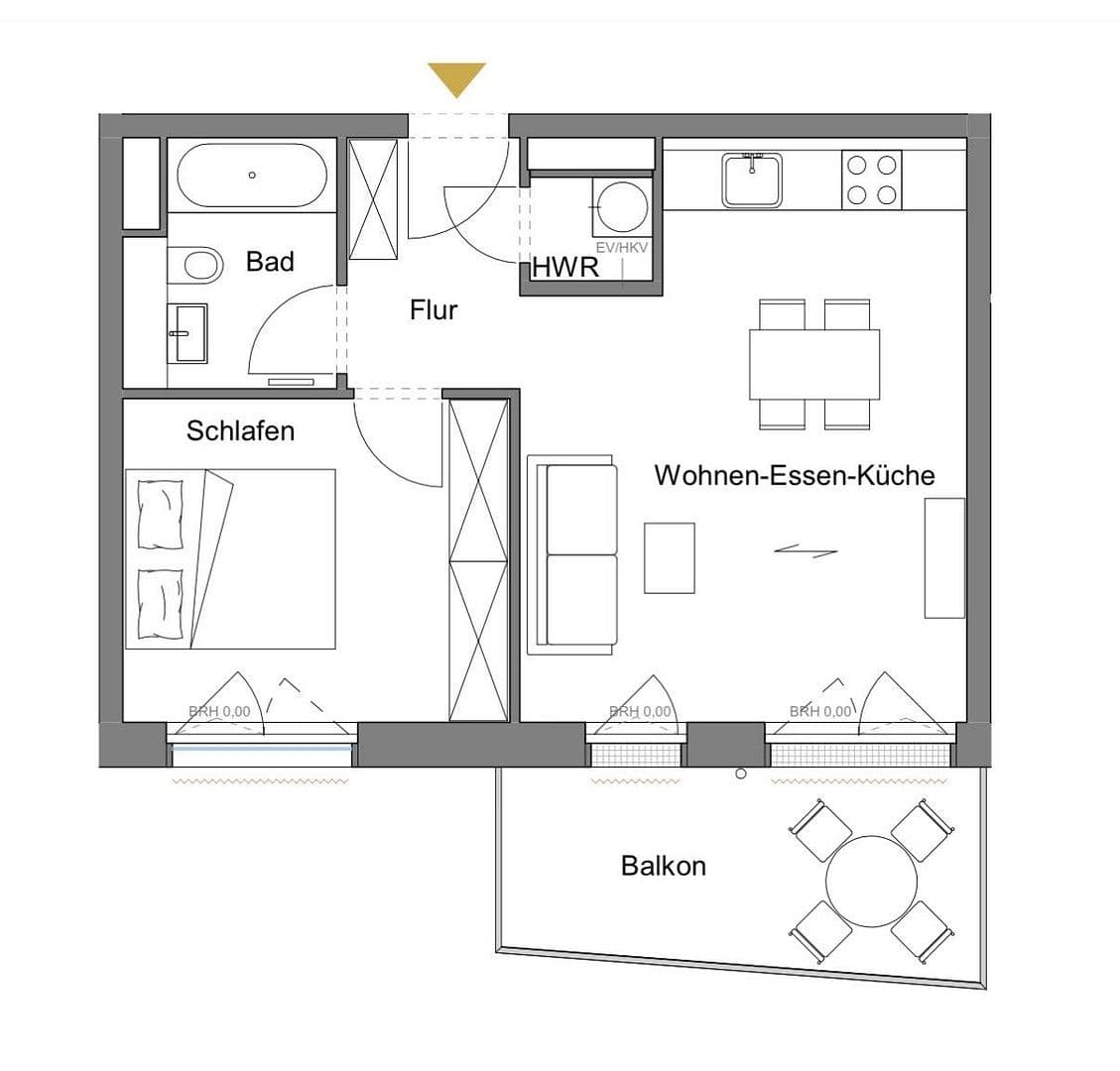 Pronájem bytu 2+1 56 m², Berlin, Berlín Pronájem bytu 2+1 56 m², Berlin, Berlín