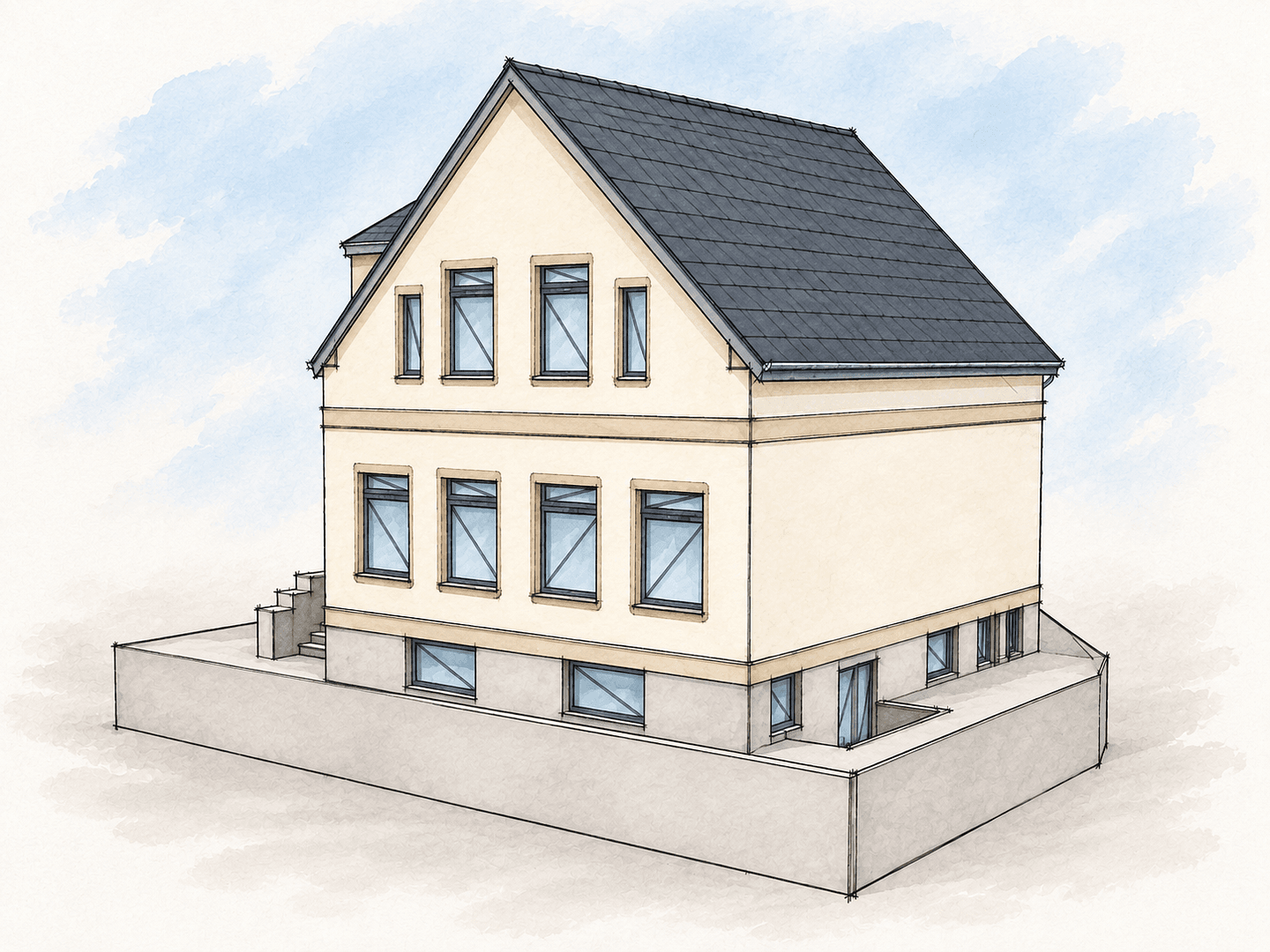 Prodej domu 146 m², pozemek 324 m², Lindenstraße 20, Niedersachsen - Oldenburg, Dolní Sasko Prodej domu 146 m², pozemek 324 m², Lindenstraße 20, Niedersachsen - Oldenburg, Dolní Sasko