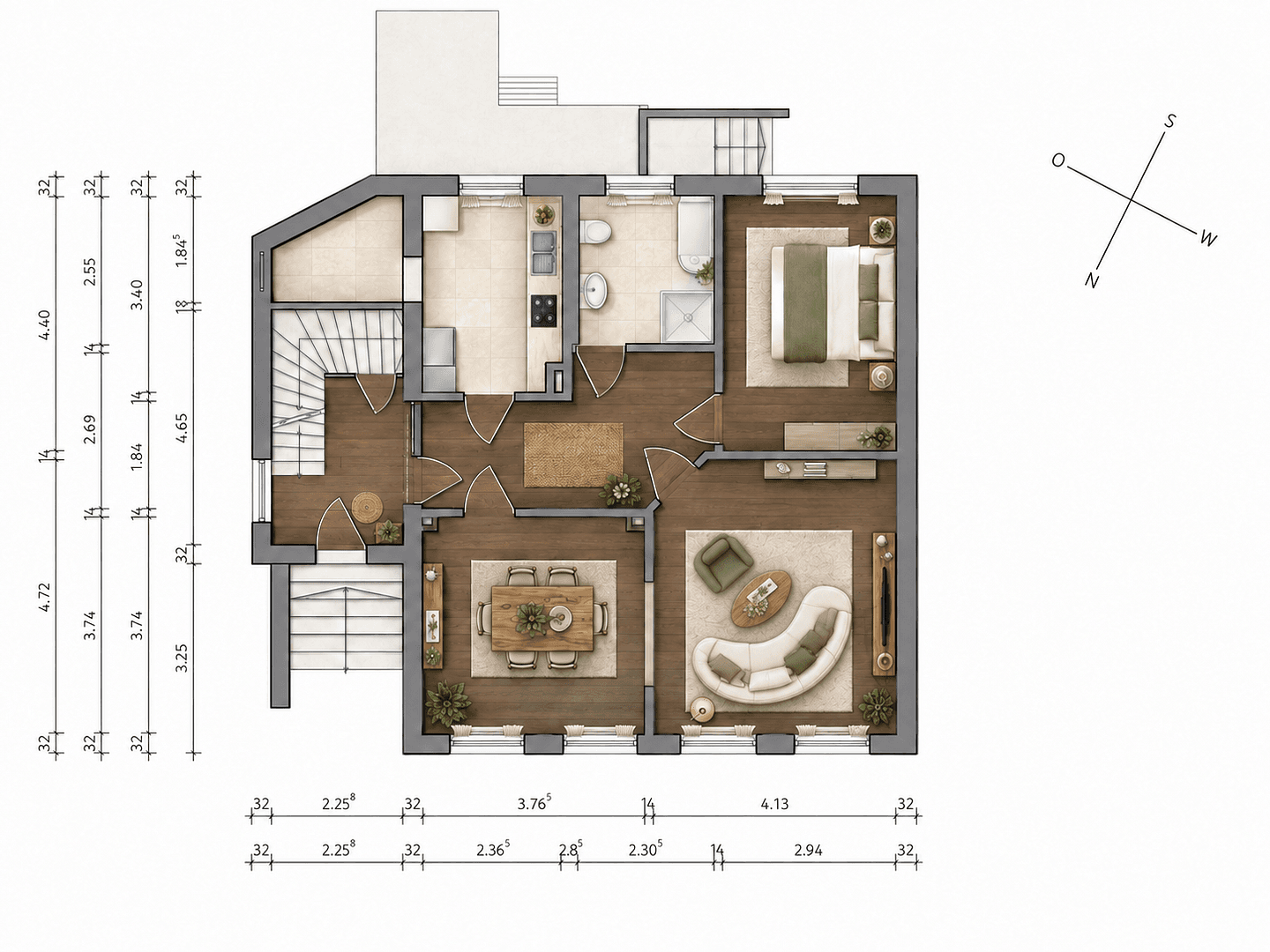 Prodej domu 146 m², pozemek 324 m², Lindenstraße 20, Niedersachsen - Oldenburg, Dolní Sasko Prodej domu 146 m², pozemek 324 m², Lindenstraße 20, Niedersachsen - Oldenburg, Dolní Sasko