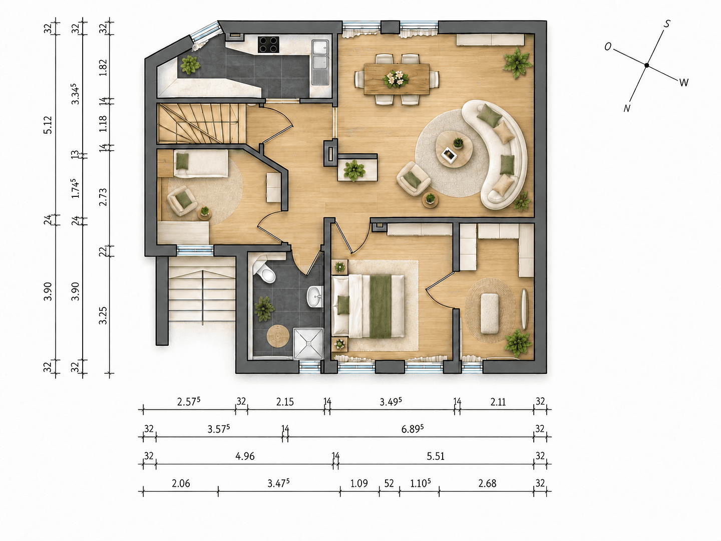 Prodej domu 146 m², pozemek 324 m², Lindenstraße 20, Niedersachsen - Oldenburg, Dolní Sasko Prodej domu 146 m², pozemek 324 m², Lindenstraße 20, Niedersachsen - Oldenburg, Dolní Sasko