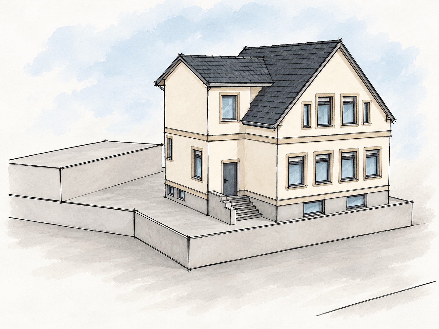 Prodej domu 146 m², pozemek 324 m², Lindenstraße 20, Niedersachsen - Oldenburg, Dolní Sasko Prodej domu 146 m², pozemek 324 m², Lindenstraße 20, Niedersachsen - Oldenburg, Dolní Sasko