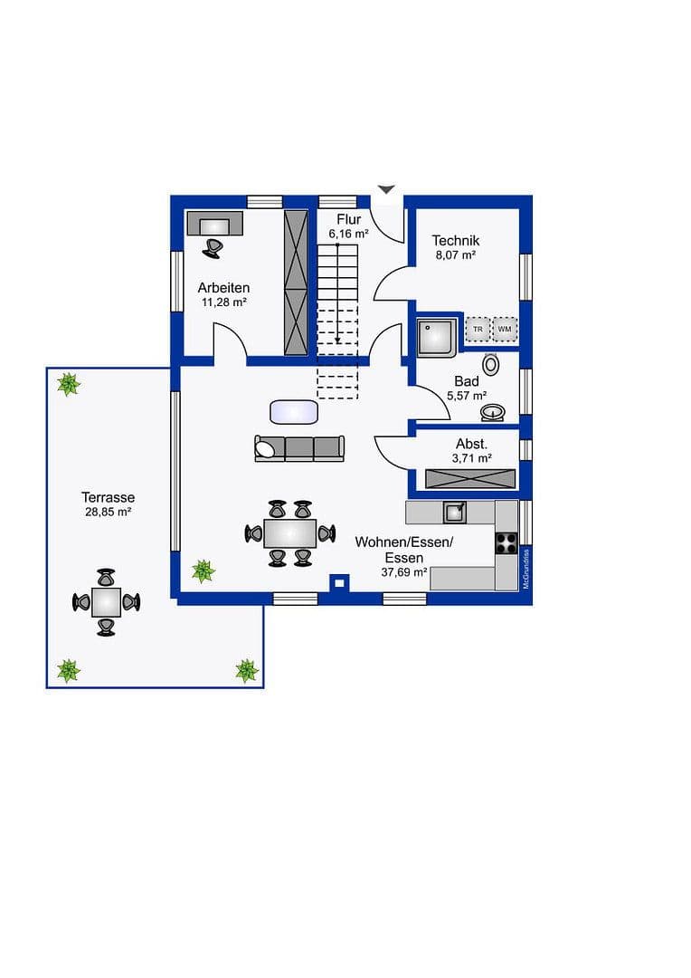 Prodej domu 146 m², pozemek 438 m², Aurachtal, Bavorsko Prodej domu 146 m², pozemek 438 m², Aurachtal, Bavorsko