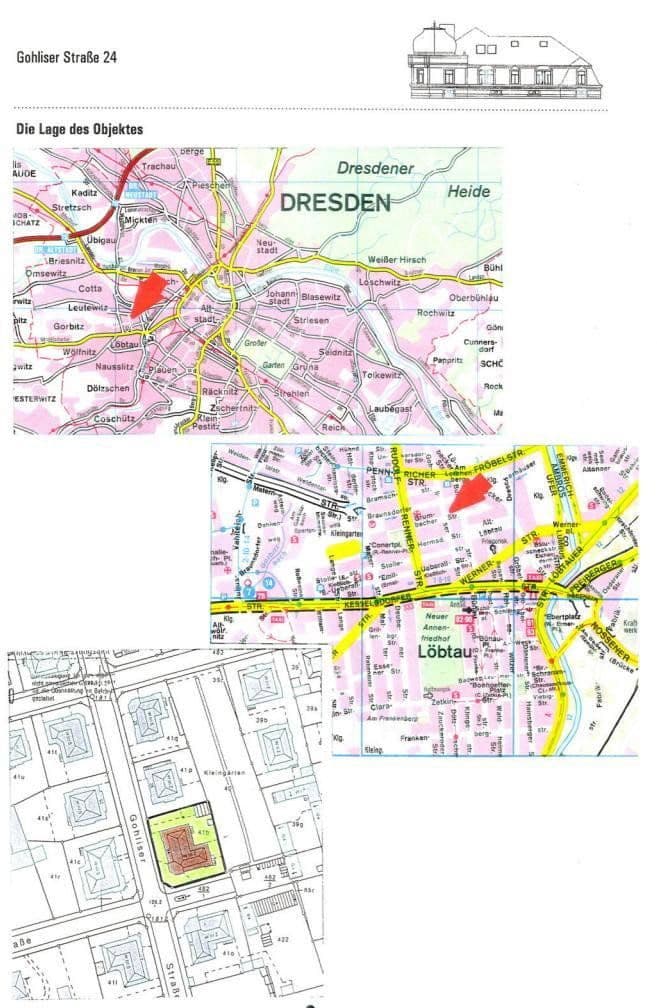 Prodej bytu 2+1 54 m², Gohliser Straße 24, 01159 Dresden, Dresden, Sasko Prodej bytu 2+1 54 m², Gohliser Straße 24, 01159 Dresden, Dresden, Sasko
