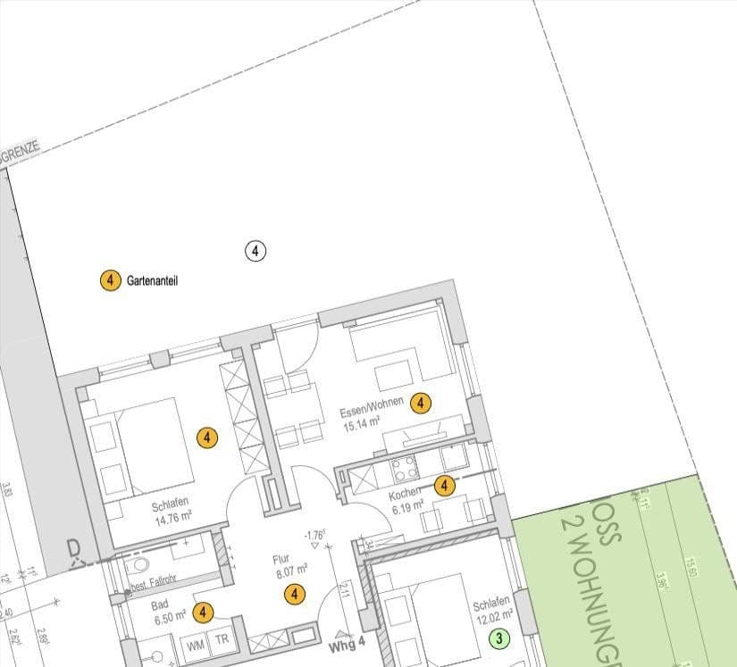 Pronájem bytu 3+1 58 m², Max-von-Müller-Str. 58, Rottenburg a. d. Laaber, Bavorsko Pronájem bytu 3+1 58 m², Max-von-Müller-Str. 58, Rottenburg a. d. Laaber, Bavorsko